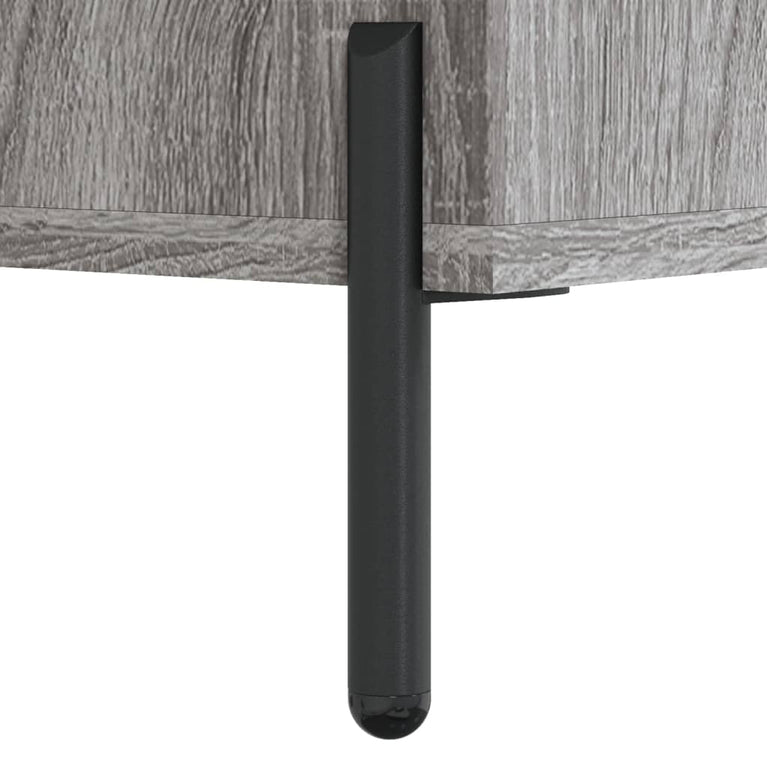 Nachtkastjes 2 st 40x35x47,5 cm bewerkt hout grijs sonoma eiken MeubelReus