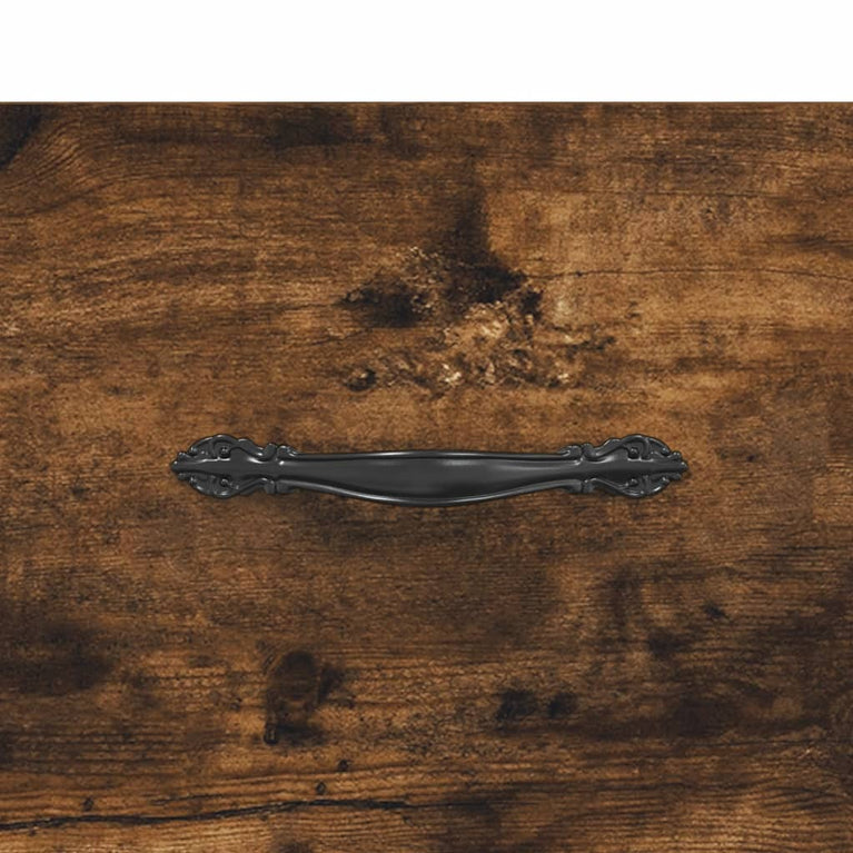 Nachtkastje 40x35x47,5 cm bewerkt hout gerookt eikenkleurig MeubelReus