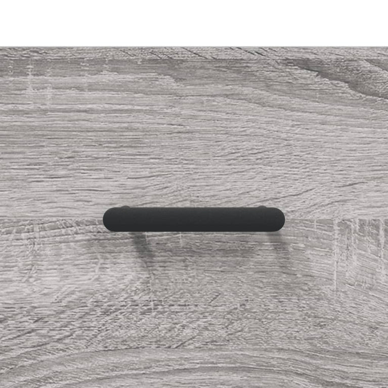 Nachtkastje 40x35x47,5 cm bewerkt hout grijs sonoma eikenkleur MeubelReus