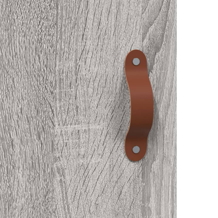 Nachtkastjes 2 st 40x40x50 cm bewerkt hout grijs sonoma eiken MeubelReus