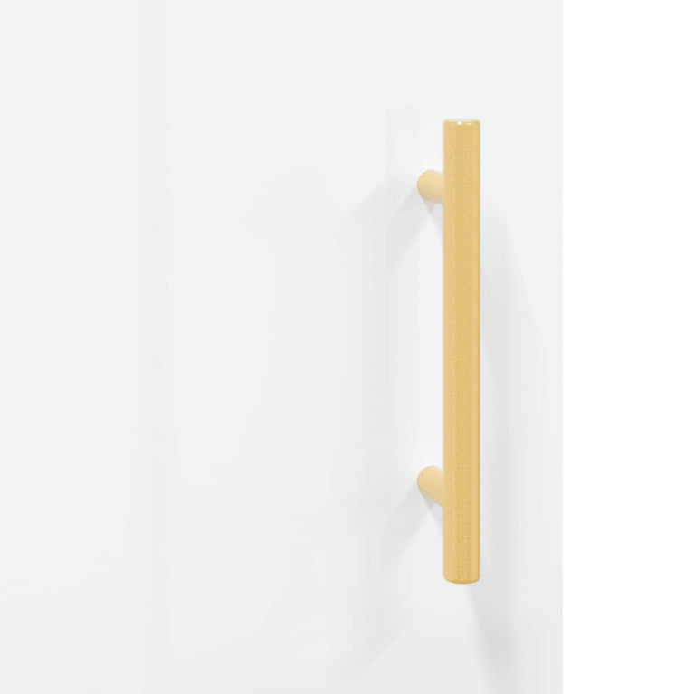 Nachtkastjes 2 st 40x40x50 cm bewerkt hout hoogglans wit MeubelReus