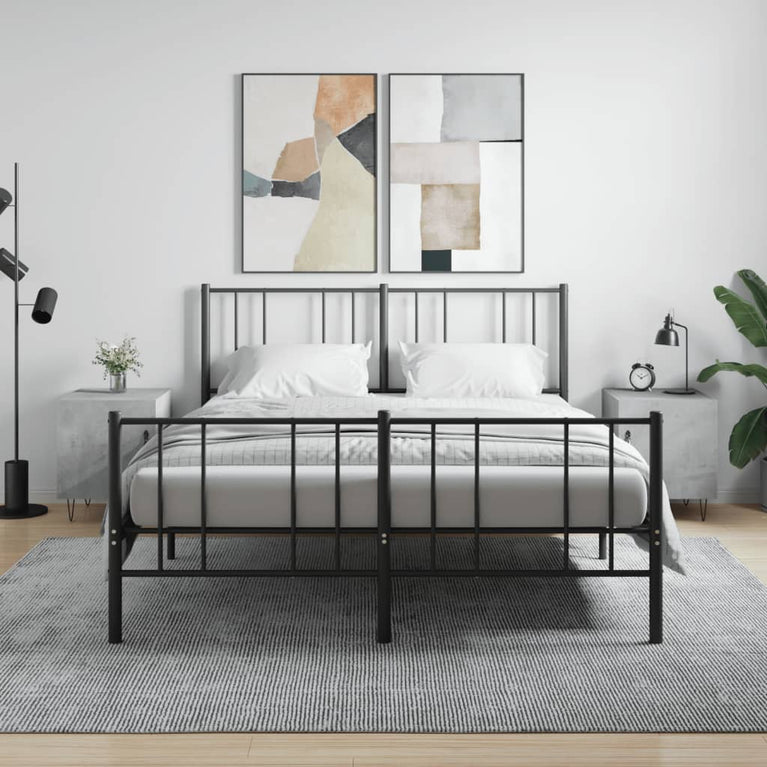 Nachtkastjes 2 st 40x40x50 cm bewerkt hout betongrijs MeubelReus
