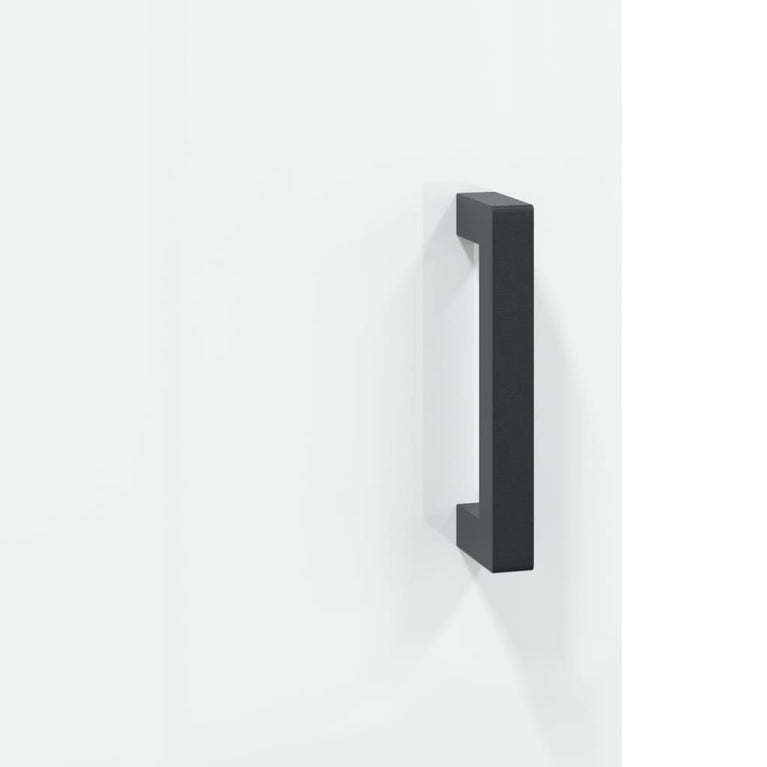 Nachtkastjes 2 st 40x40x50 cm bewerkt hout hoogglans wit MeubelReus