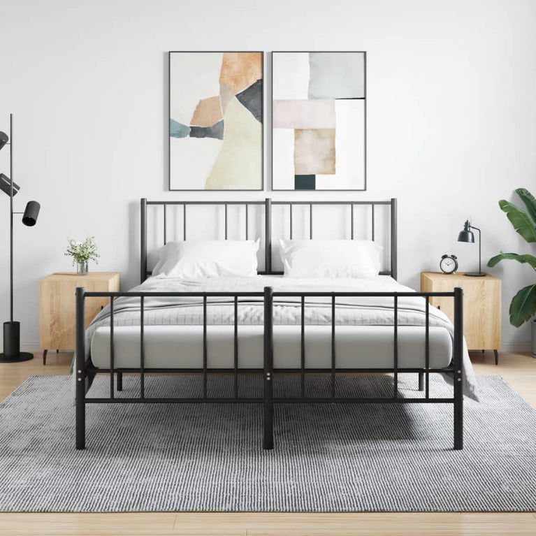 Nachtkastjes 2 st 40x40x50 cm bewerkt hout sonoma eikenkleurig MeubelReus