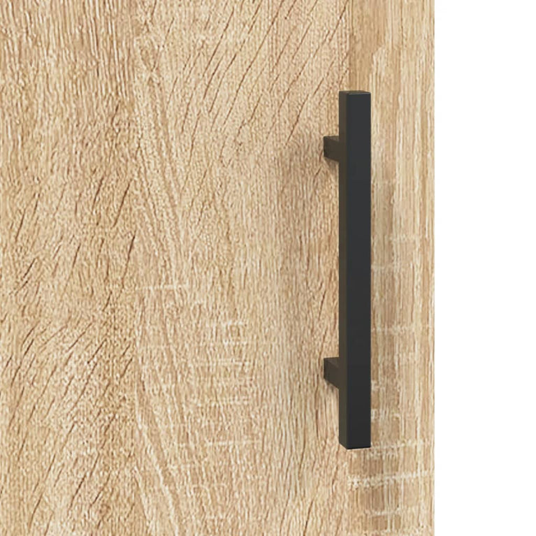 Nachtkastjes 2 st 40x40x50 cm bewerkt hout sonoma eikenkleurig MeubelReus