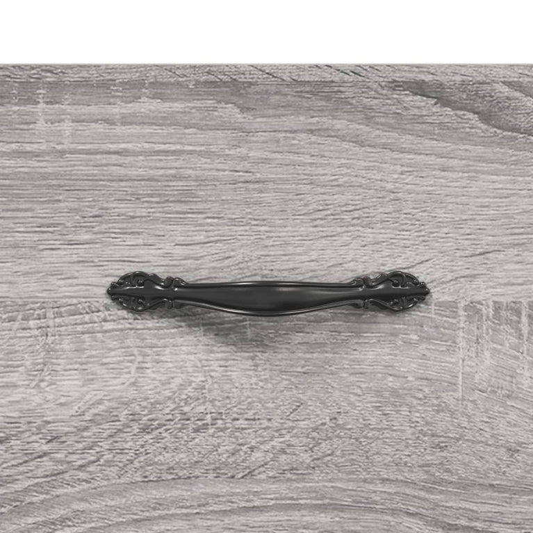 Nachtkastje 40x40x66 cm bewerkt hout grijs sonoma eikenkleurig MeubelReus