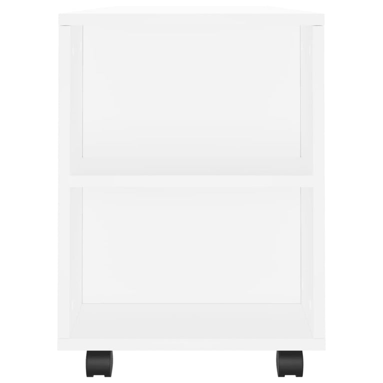 Tv-meubel 102x34,5x43 cm bewerkt hout wit MeubelReus