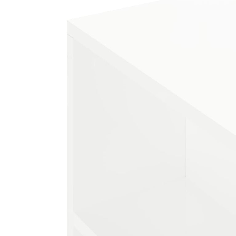 Tv-meubel 102x34,5x43 bewerkt hout hoogglans wit MeubelReus
