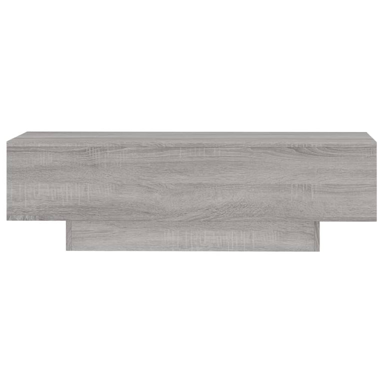 Salontafel 100x49,5x31 cm bewerkt hout grijs sonoma eikenkleur