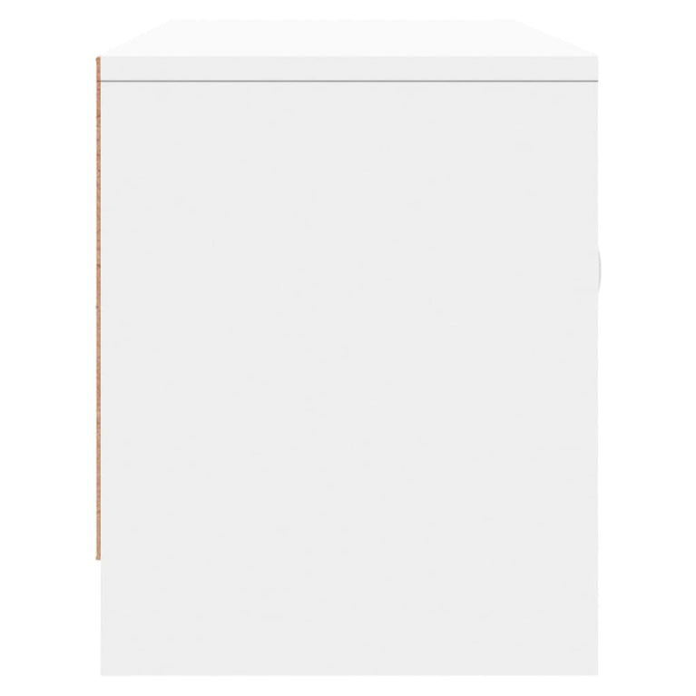 Tv-meubel 102x30x37,5 cm bewerkt hout wit MeubelReus