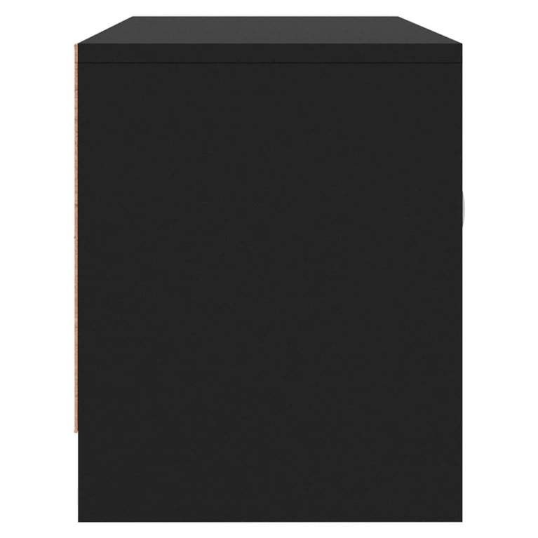 Tv-meubel 102x30x37,5 cm bewerkt hout zwart MeubelReus