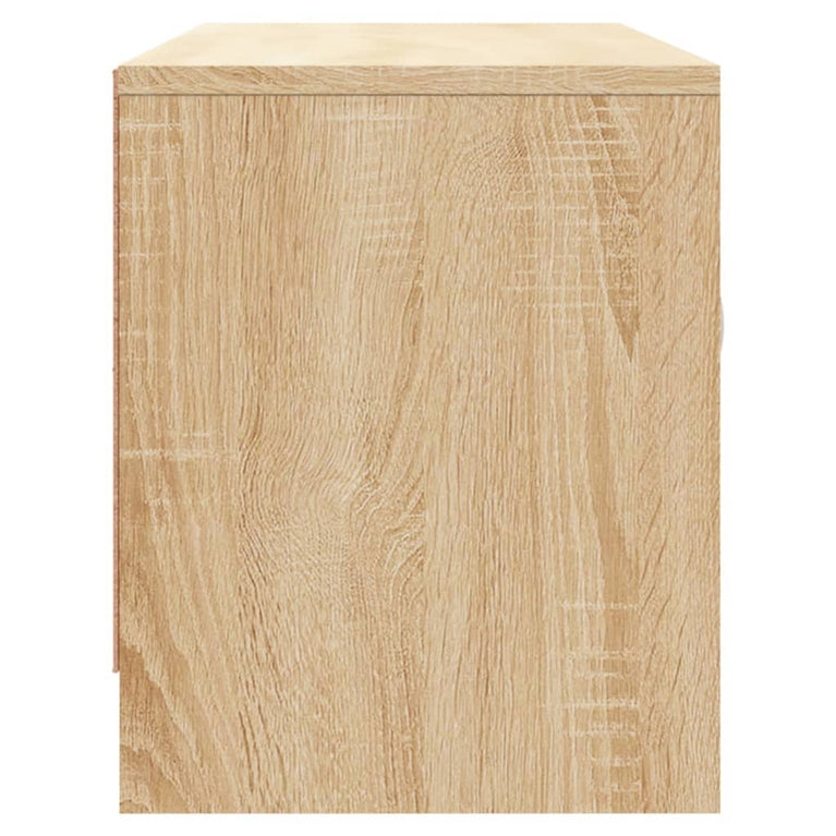 Tv-meubel 102x30x37,5 cm bewerkt hout sonoma eikenkleurig MeubelReus