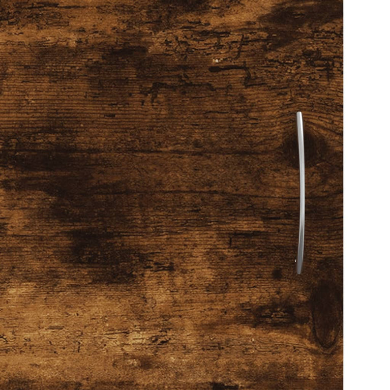 Tv-meubel 102x30x37,5 cm bewerkt hout gerookt eikenkleurig MeubelReus