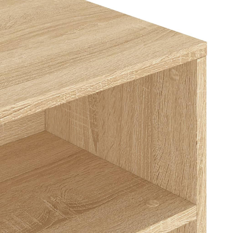 Salontafel 90x55x42,5 cm bewerkt hout sonoma eikenkleurig MeubelReus