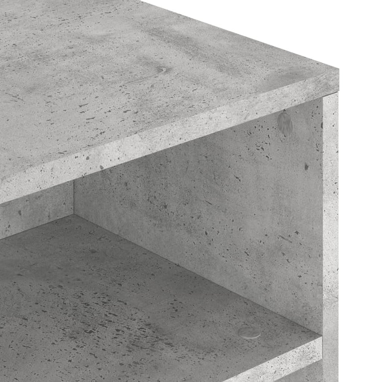 Salontafel 90x55x42,5 cm bewerkt hout betongrijs MeubelReus
