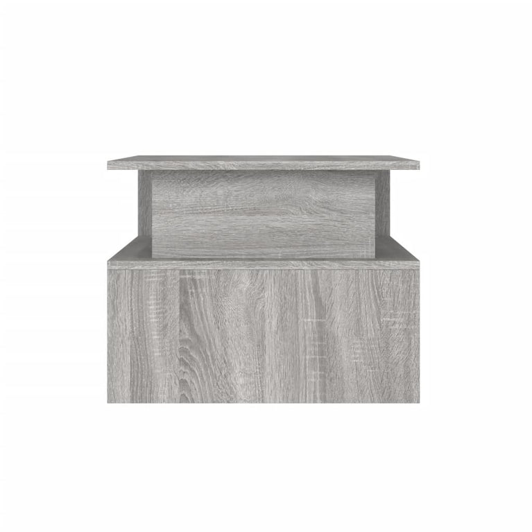 Salontafel 90x55x42,5 cm bewerkt hout grijs sonoma eikenkleur MeubelReus