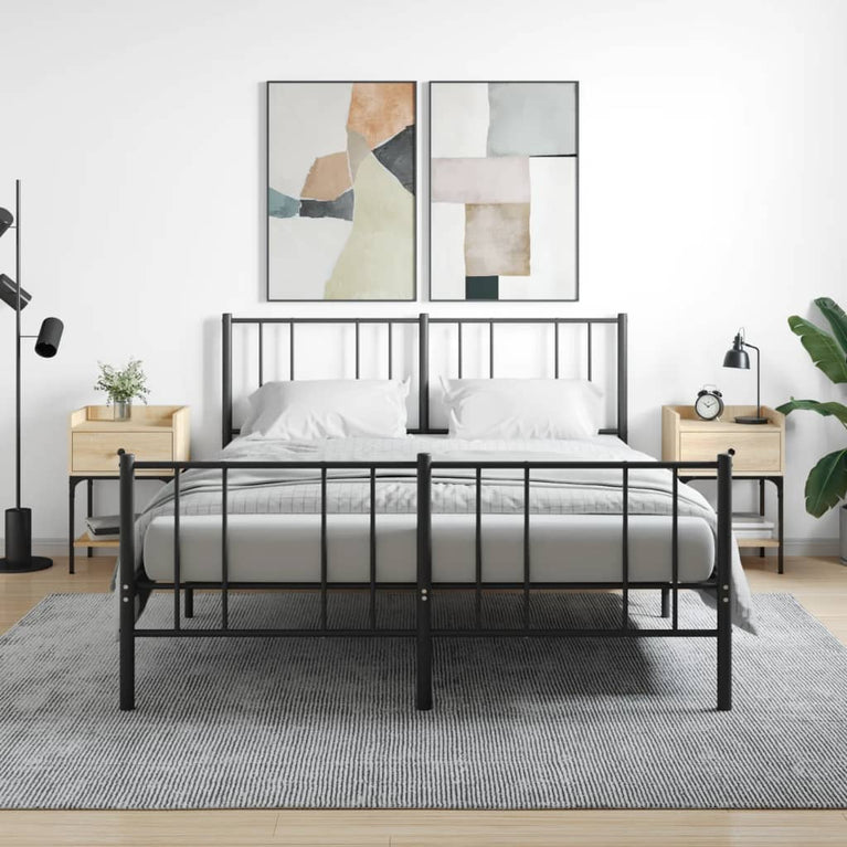 Nachtkastjes 2 st 40,5x31x60 cm bewerkt hout sonoma eikenkleur MeubelReus