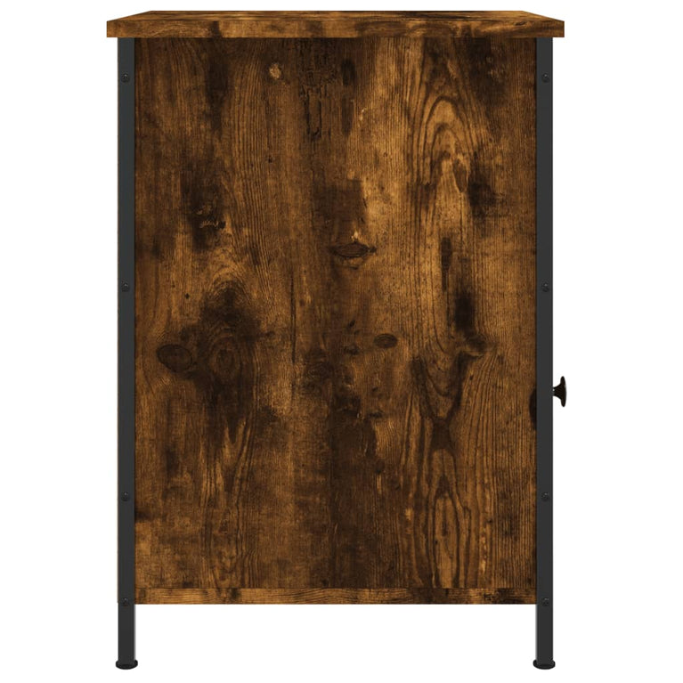 Nachtkastjes 2 st 40x42x60 cm bewerkt hout gerookt eikenkleurig MeubelReus
