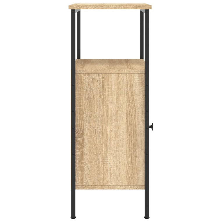 Nachtkastjes 2 st 41x31x80 cm sonoma eikenkleurig MeubelReus