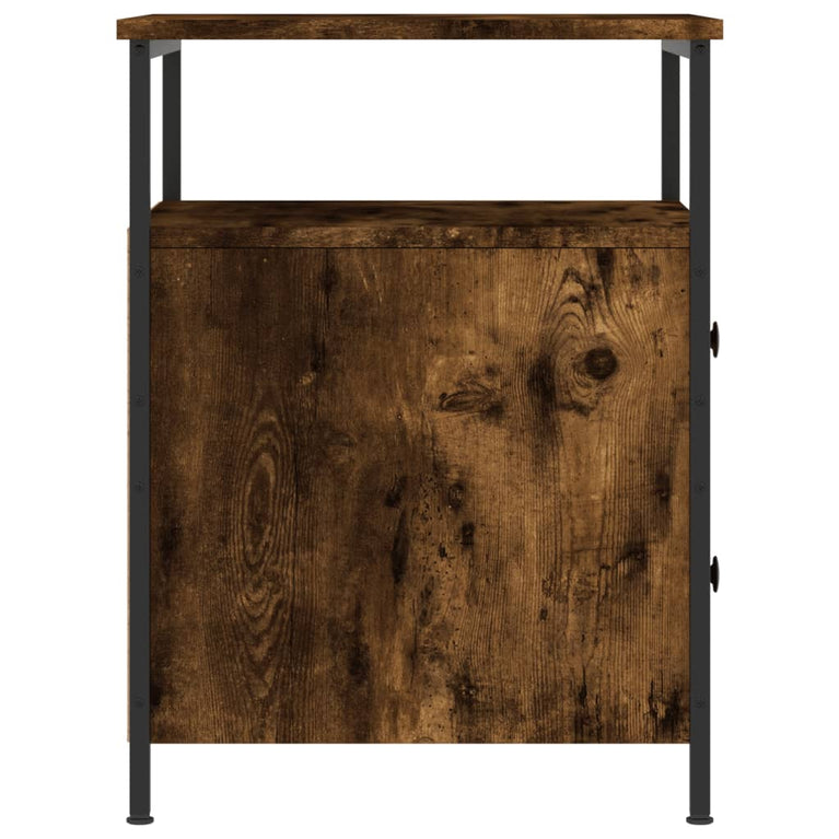 Nachtkastjes 2 st 44x45x60 cm bewerkt hout gerookt eikenkleurig MeubelReus