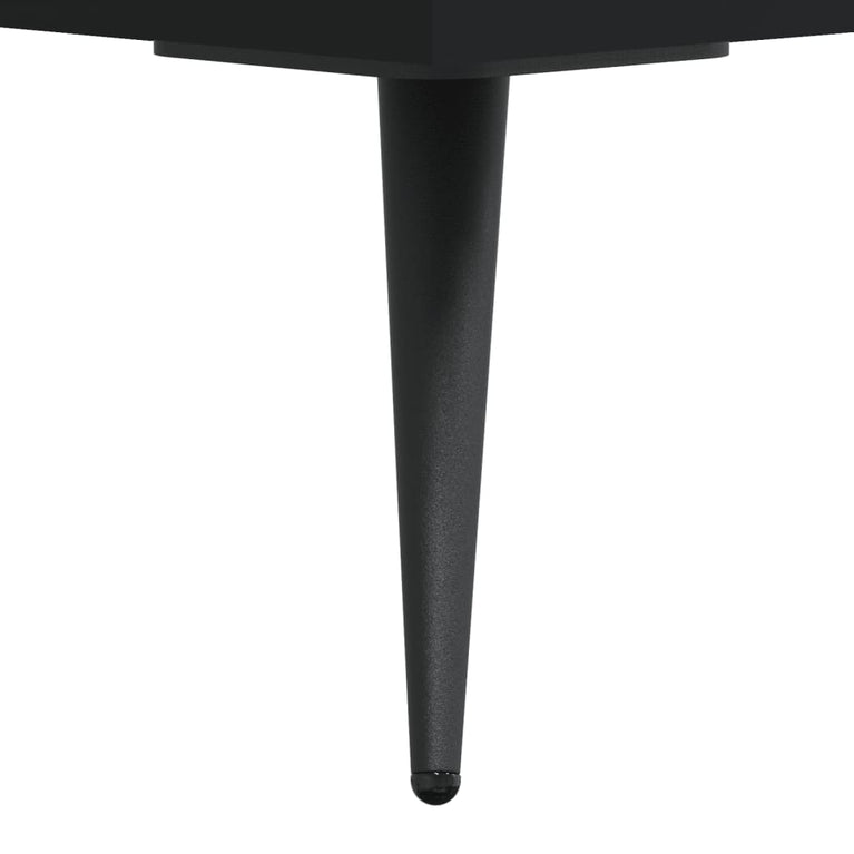 Tv-meubel 102x36x50 cm bewerkt hout zwart MeubelReus