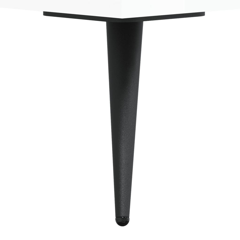 Tv-meubel 102x36x50 cm bewerkt hout hoogglans wit MeubelReus