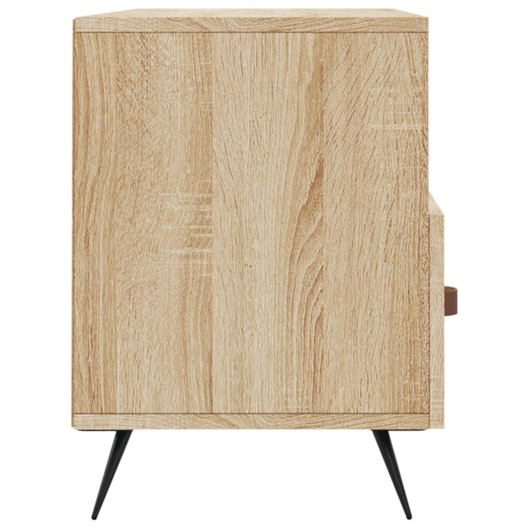Tv-meubel 102x36x50 cm bewerkt hout sonoma eikenkleurig MeubelReus