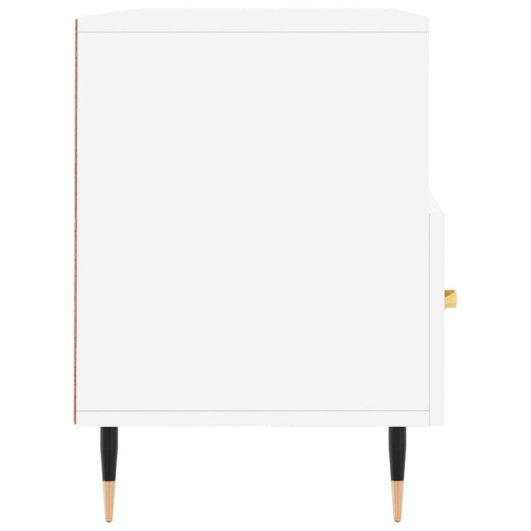 Tv-meubel 102x36x50 cm bewerkt hout wit MeubelReus