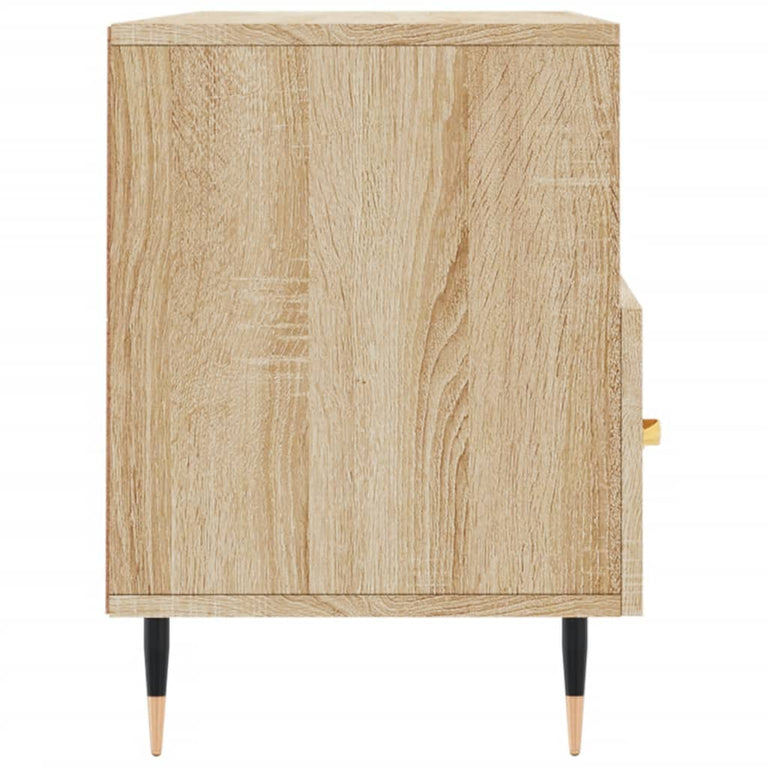 Tv-meubel 102x36x50 cm bewerkt hout sonoma eikenkleurig MeubelReus