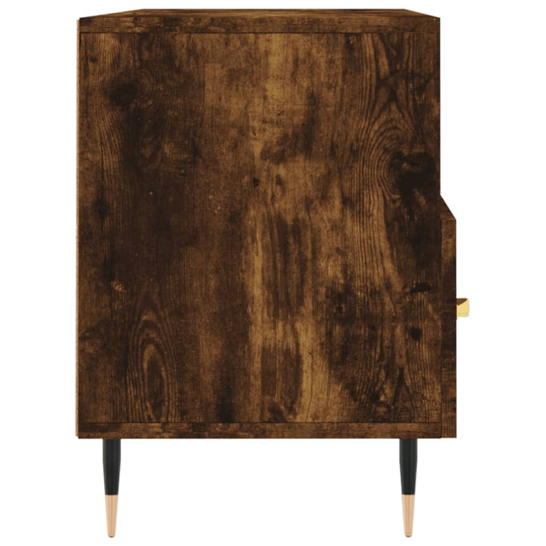 Tv-meubel 102x36x50 cm bewerkt hout gerookt eikenkleurig MeubelReus