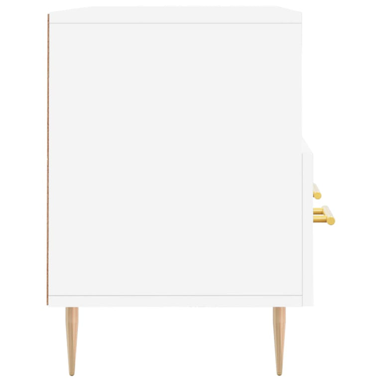 Tv-meubel 102x36x50 cm bewerkt hout wit MeubelReus