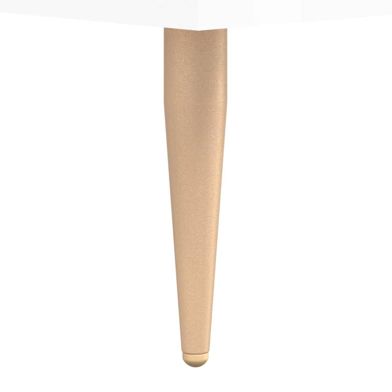 Tv-meubel 102x36x50 cm bewerkt hout hoogglans wit MeubelReus