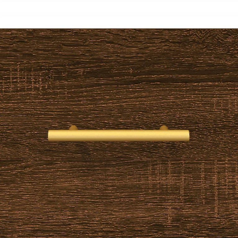 Tv-meubel 102x36x50 cm bewerkt hout bruin eikenkleur MeubelReus