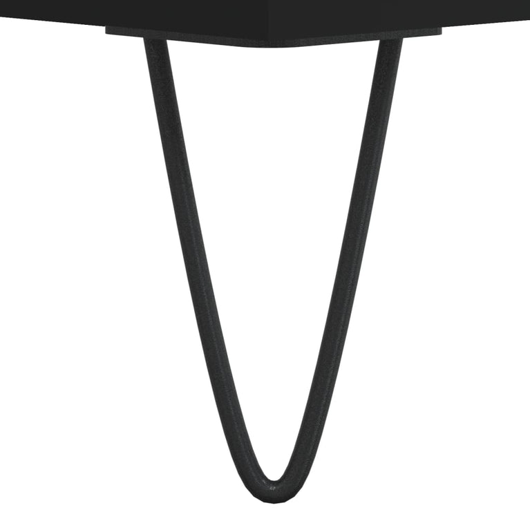 Tv-meubel 102x36x50 cm bewerkt hout zwart MeubelReus
