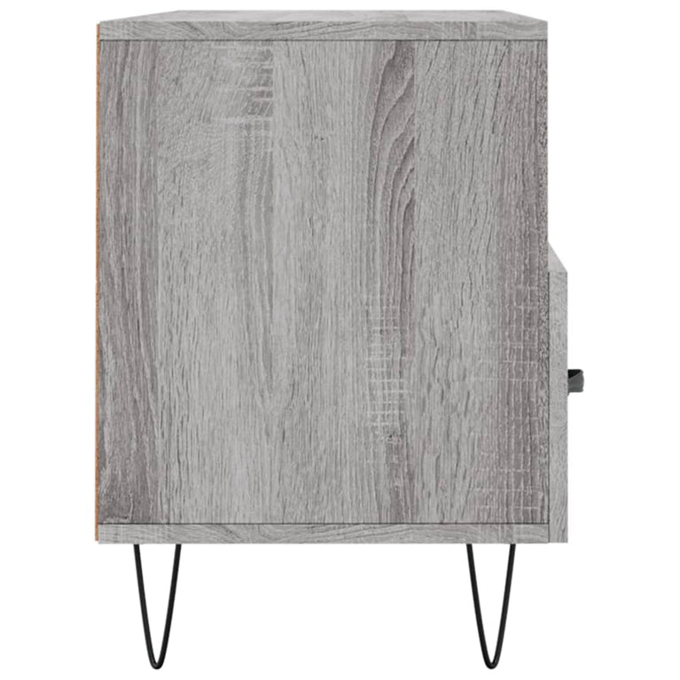 Tv-meubel 102x36x50 cm bewerkt hout grijs sonoma eikenkleurig MeubelReus