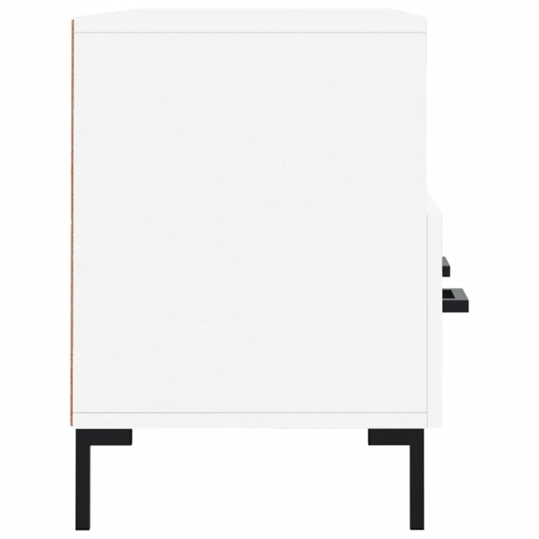 Tv-meubel 102x36x50 cm bewerkt hout wit MeubelReus