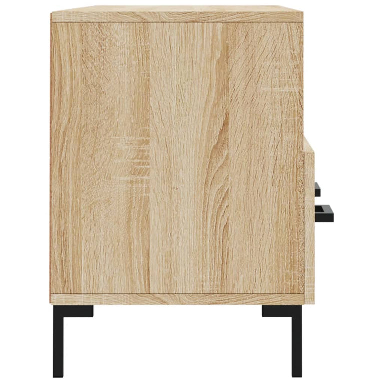 Tv-meubel 102x36x50 cm bewerkt hout sonoma eikenkleurig MeubelReus