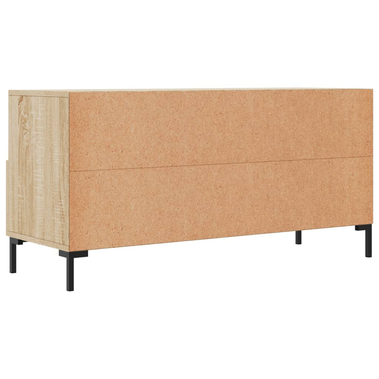 Tv-meubel 102x36x50 cm bewerkt hout sonoma eikenkleurig MeubelReus