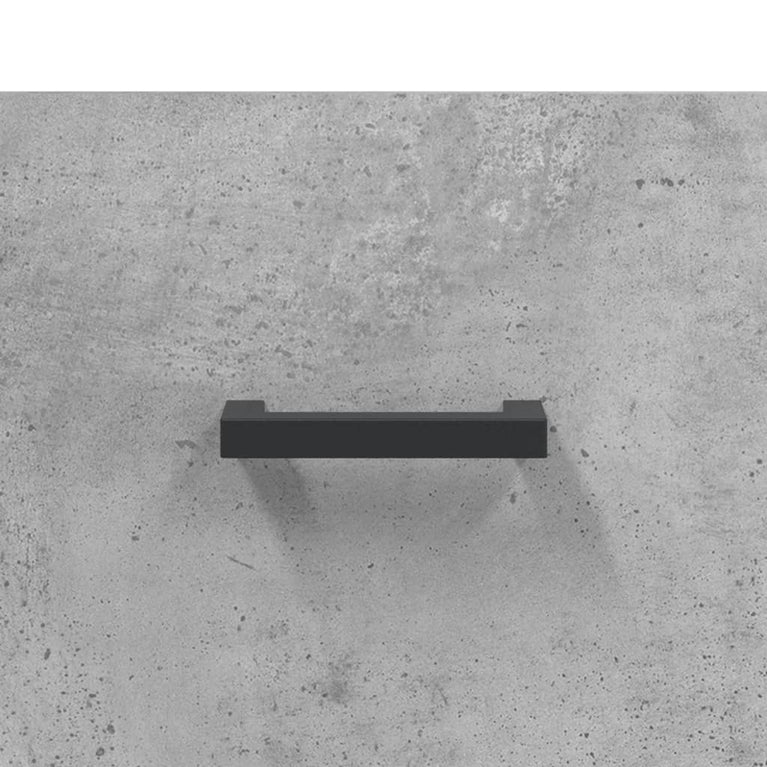 Tv-meubel 102x36x50 cm bewerkt hout betongrijs MeubelReus