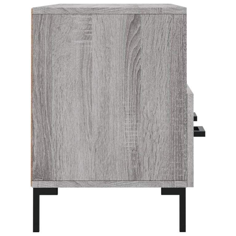 Tv-meubel 102x36x50 cm bewerkt hout grijs sonoma eikenkleurig MeubelReus