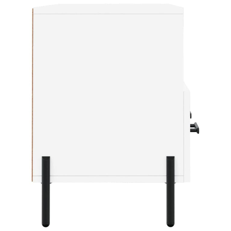 Tv-meubel 102x36x50 cm bewerkt hout wit MeubelReus