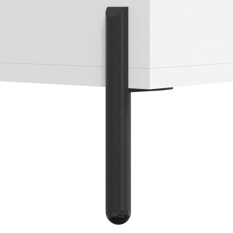Tv-meubel 102x36x50 cm bewerkt hout wit MeubelReus