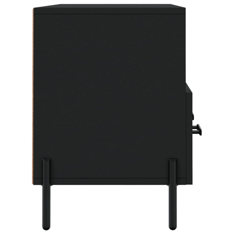 Tv-meubel 102x36x50 cm bewerkt hout zwart MeubelReus
