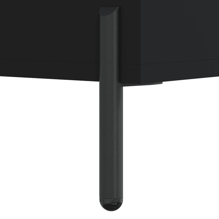 Tv-meubel 102x36x50 cm bewerkt hout zwart MeubelReus