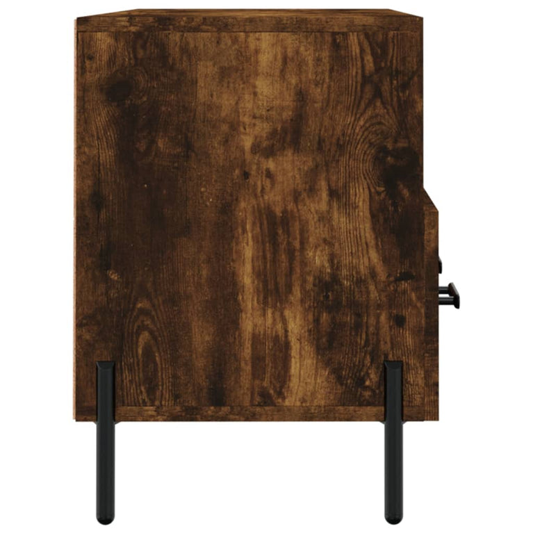 Tv-meubel 102x36x50 cm bewerkt hout gerookt eikenkleurig MeubelReus
