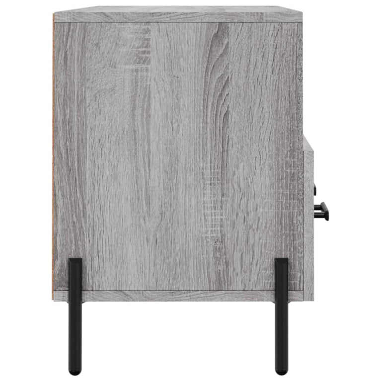Tv-meubel 102x36x50 cm bewerkt hout grijs sonoma eikenkleurig MeubelReus