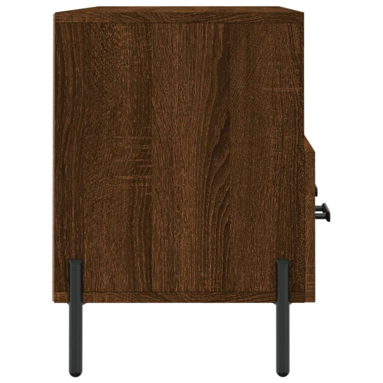 Tv-meubel 102x36x50 cm bewerkt hout bruin eikenkleur MeubelReus