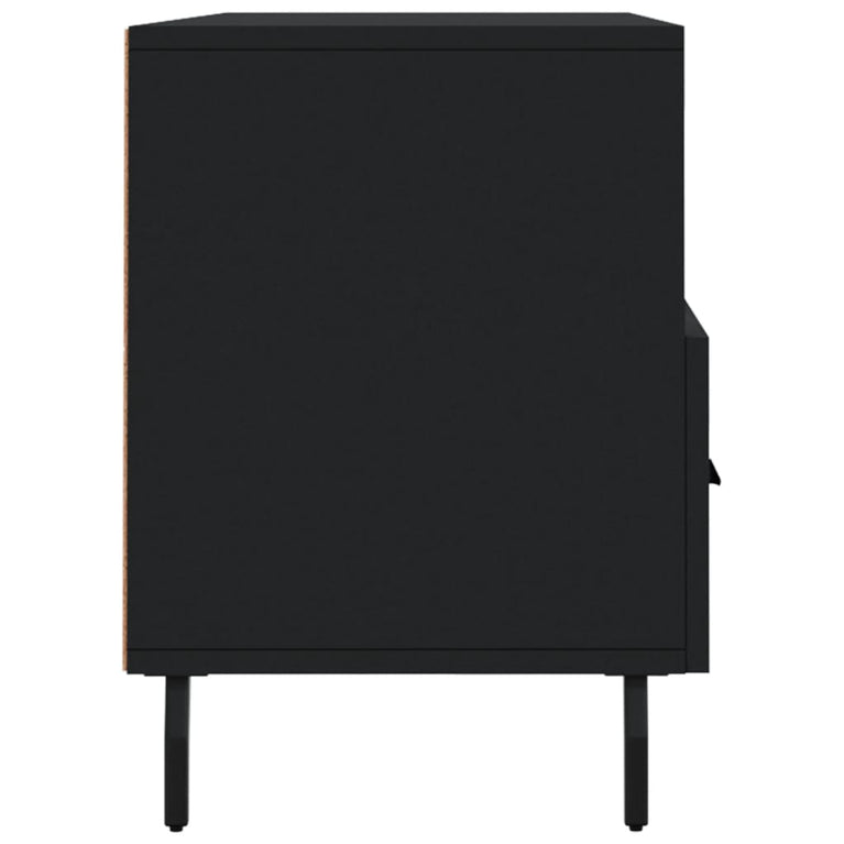 Tv-meubel 102x36x50 cm bewerkt hout zwart MeubelReus