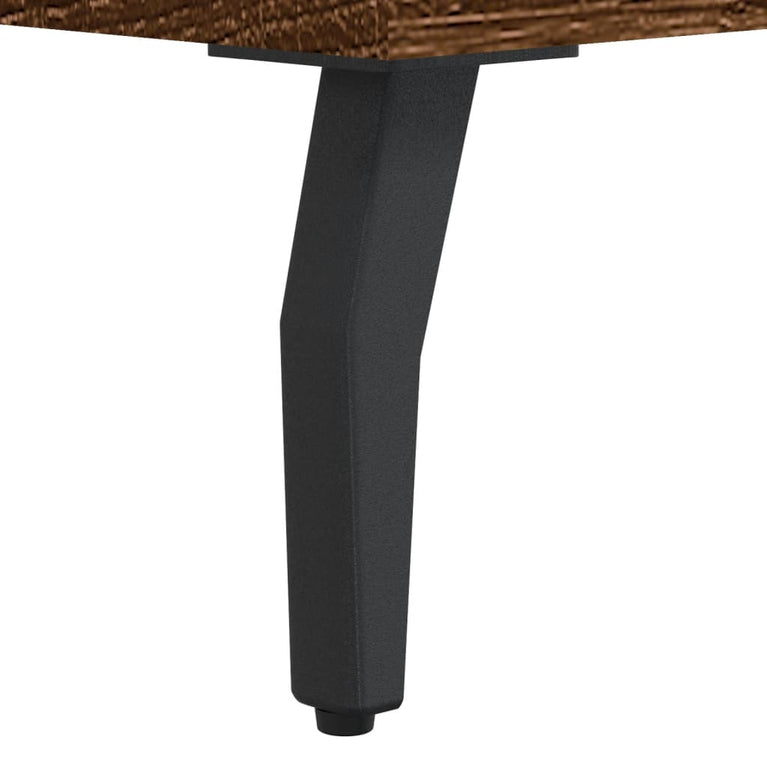 Tv-meubel 102x36x50 cm bewerkt hout bruin eikenkleur MeubelReus