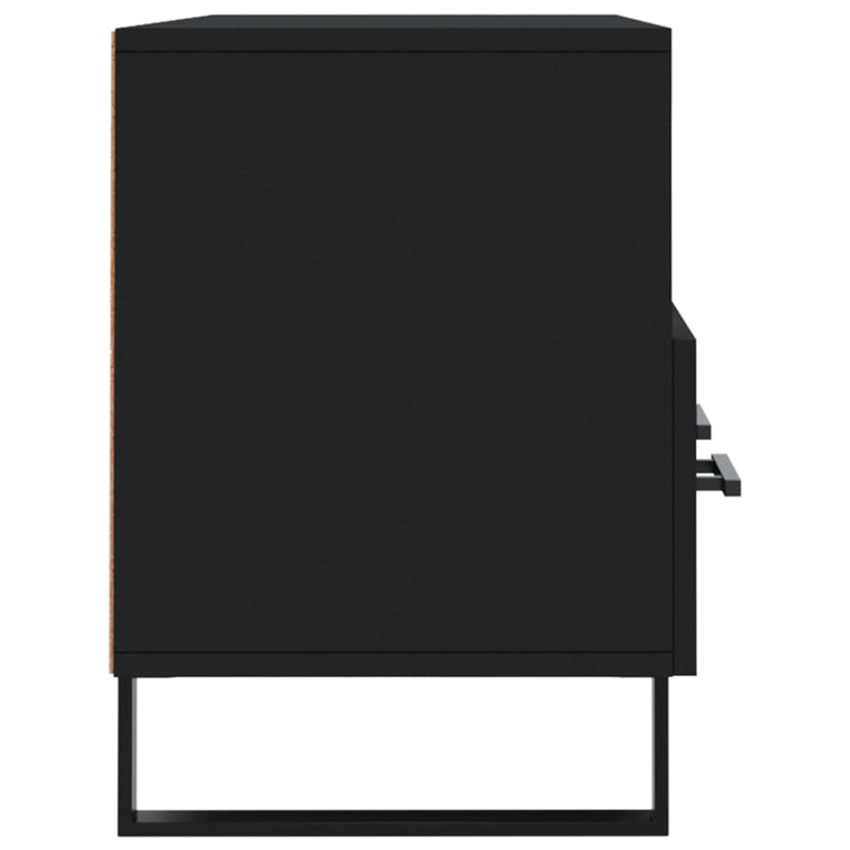 Tv-meubel 102x36x50 cm bewerkt hout zwart MeubelReus